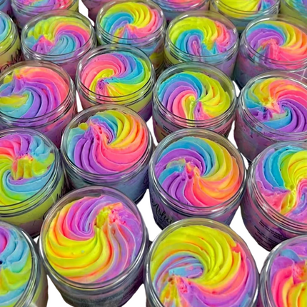 Neon Rainbow Body Butter Favors