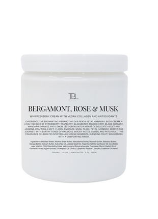 Bergamont, Rose & Musk Body Cream