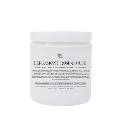 Bergamont, Rose & Musk Body Cream