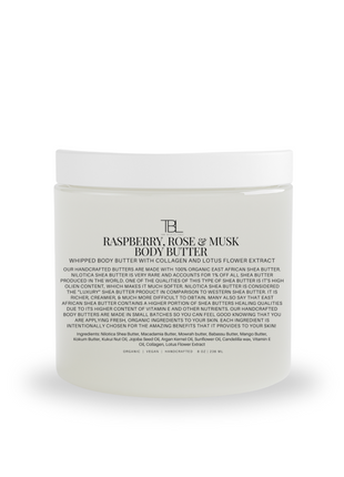 Raspberry, Rose & Musk Body Butter