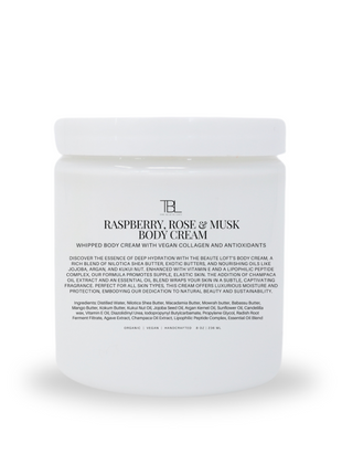 Raspberry, Rose & Musk Body Cream