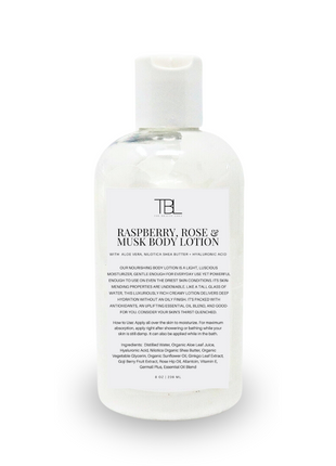 Raspberry, Rose & Musk Body Lotion