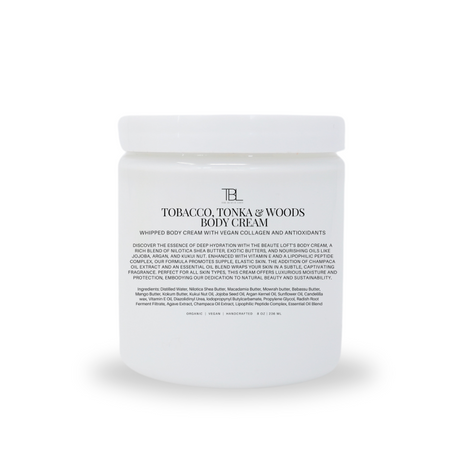 Tobacco, Tonka & Woods Body Cream