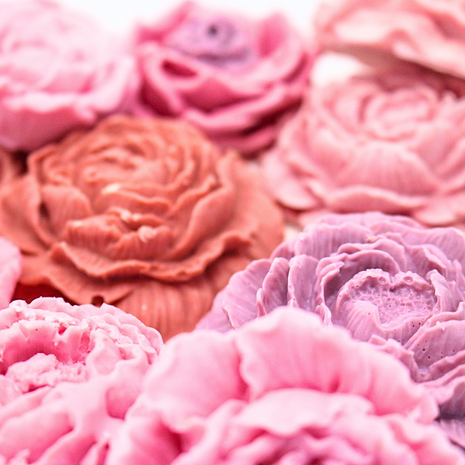 SoapFleur Loose Soap Blossoms - Assorted Pinks