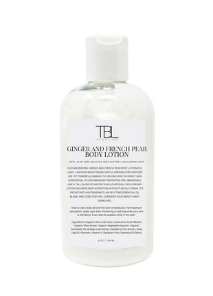 Ginger and French Pear Body Lotion