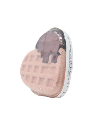 Bushed Cocoa Butter Kissed Waffle Bath Bomb